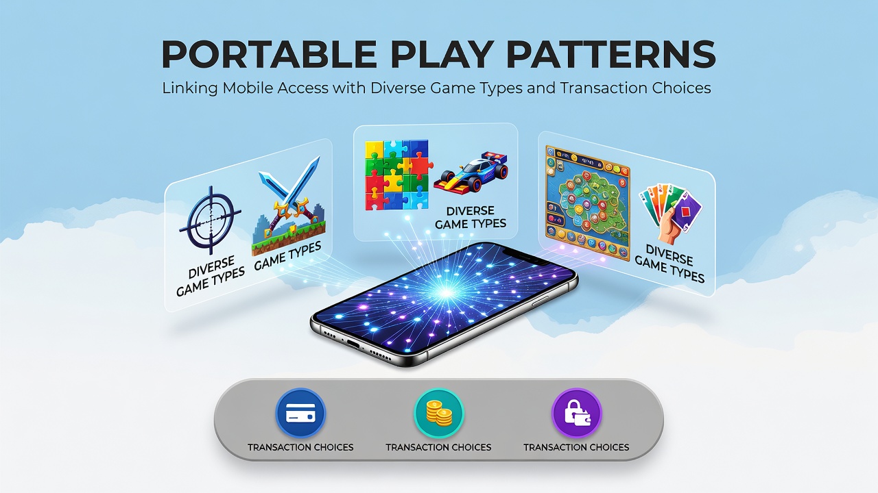 Mobile Geräte zeigen verschiedene Glücksspiel-Apps mit Slots, Live-Dealer und Zahlungsoptionen auf einem Tisch