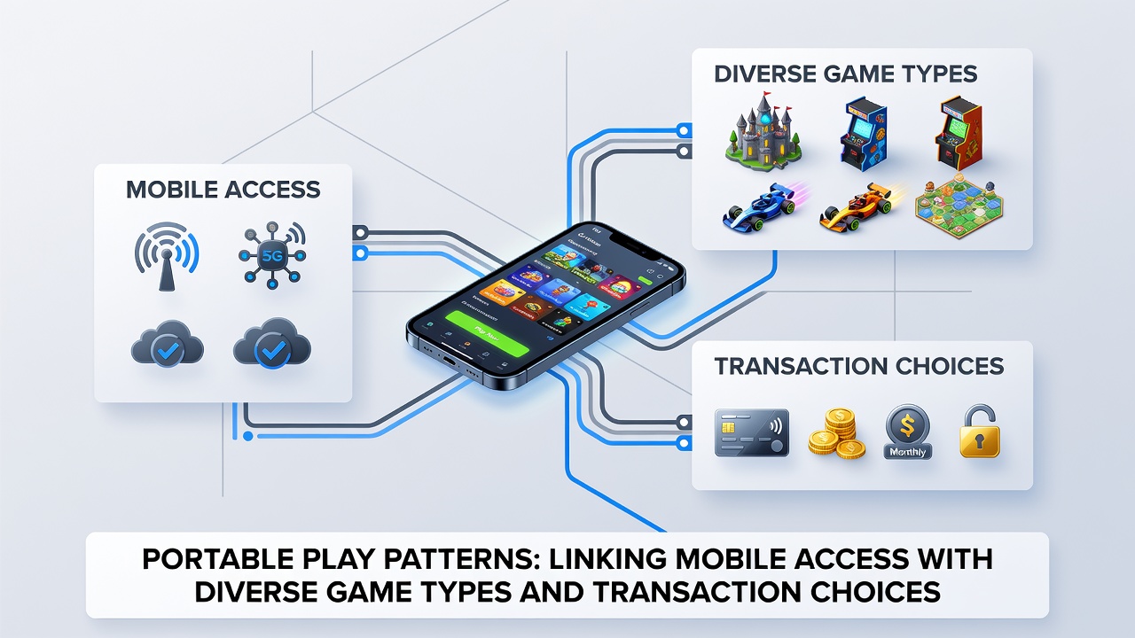 Smartphone-Bildschirm mit Zahlungsoberfläche, die verschiedene Transaktionsoptionen für mobile Casino-Spiele anzeigt